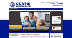 Desktop Screenshot of curtisclimate.com